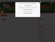 Tablet Screenshot of nutechelectronics.com